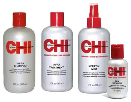 CHI Home Stylist Kit Infra Treatment Σετ Κερατίνης με Σαμπουάν 4τμχ