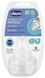 Chicco Physio Θηλές Σιλικόνης για 6m+ 2τμχ