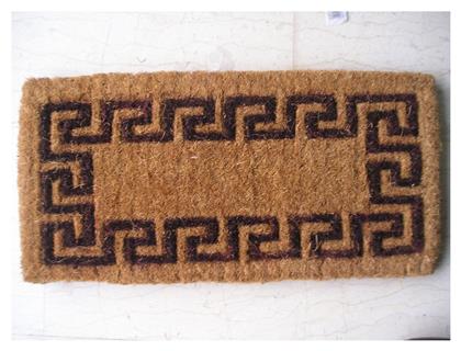 Chios Hellas Πατάκι Εισόδου από Κοκοφοίνικα Καφέ 40x70εκ.