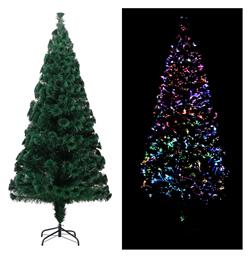 Χριστουγεννιάτικο Δέντρο 210εκ. με Φωτισμό Οπτικών Ινών