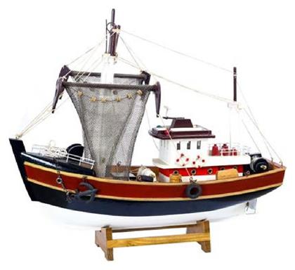 Χριστουγεννιάτικο Καΐκι 34x38cm