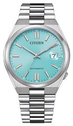 Citizen Ρολόι Αυτόματο με Μεταλλικό Μπρασελέ
