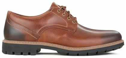 Clarks Batcombe Hall Δερμάτινα Ανδρικά Casual Παπούτσια Dark Tan