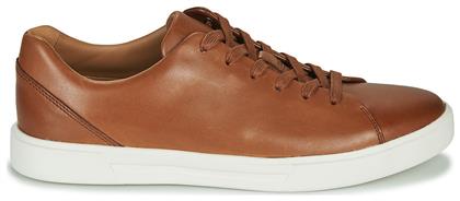 Clarks Costa Lace Tan Ανδρικά Sneakers Καφέ