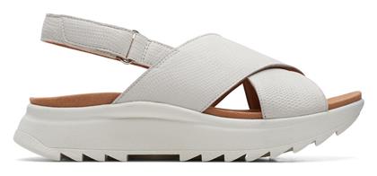 Clarks Dashlite Wish Δερμάτινα Σανδάλια