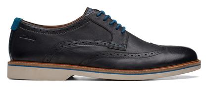 Clarks Δερμάτινα Ανδρικά Oxfords Μαύρα