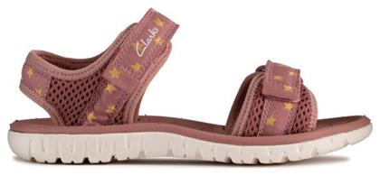 Clarks Παιδικά Πέδιλα Ροζ από το SerafinoShoes