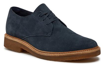 Clarks Suede Ανδρικά Casual Παπούτσια Μπλε