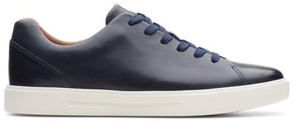 Clarks Un Costa Lace Ανδρικά Sneakers Navy Leather