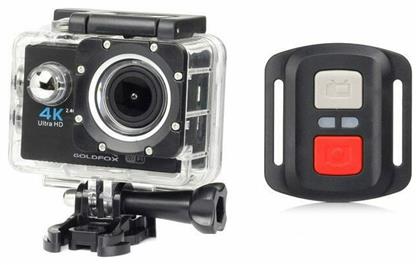 Clever Clever 30fps Action Camera 4K Ultra HD με WiFi Μαύρη με Οθόνη 2'' από το DealsShop