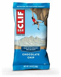 Clif Βιολογική Μπάρα Ενέργειας με Chocolate Chip 68gr από το Zakcret Sports