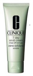 Clinique 7 Day Rinse-Off Formula Scrub Προσώπου 100ml