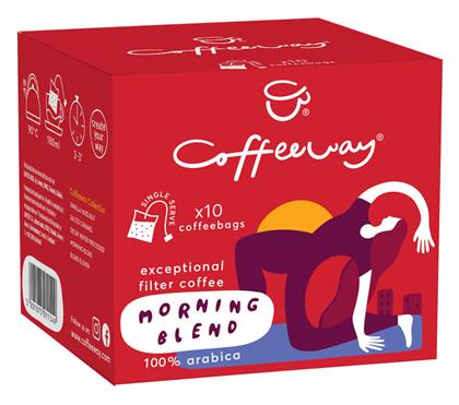 Coffeeway Καφές Φίλτρου Morning Blend 10x7.5gr Κωδικός: 43978604