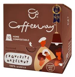 Coffeeway Κάψουλες Espresso Hazelnut Coffeeway (10 τεμ) Κωδικός: 48557795 από το e-Fresh