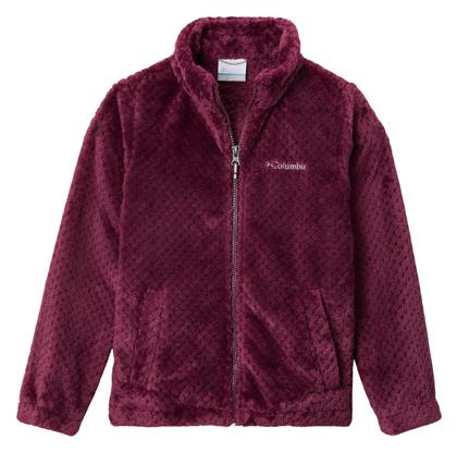 Columbia Αθλητική Παιδική Ζακέτα Fleece με Κουκούλα Μωβ από το Spartoo