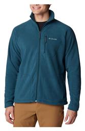 Columbia FAST TREK II FULL Ανδρική Ζακέτα Fleece με Φερμουάρ Μπλε