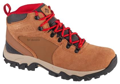 Columbia Newton Ridge Plus Ii Suede Ανδρικά Ορειβατικά Παπούτσια Αδιάβροχα Καφέ