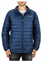 Columbia Powder Lite Ανδρικό Χειμωνιάτικο Μπουφάν Puffer Αδιάβροχο Navy Μπλε