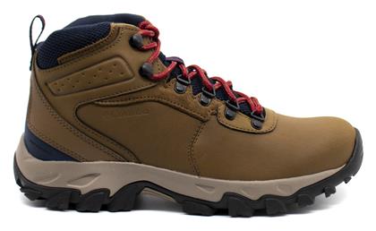 Columbia Ridge Plus II Ανδρικά Ορειβατικά Μποτάκια Αδιάβροχα Light Brown / Red Velvet από το Modivo