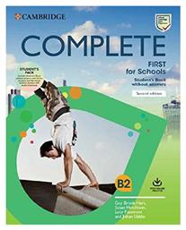 Complete First for Schools Student's Book Pack (+ Online Practice & Workbook With Audio) 2nd Ed