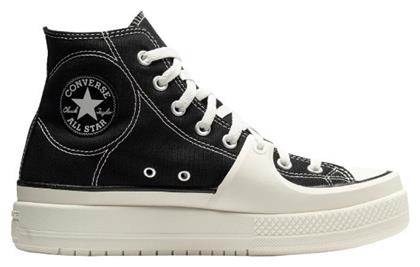 Converse Chuck Taylor All Star Construct Unisex Flatforms Sneakers Black / Vintage White / Egret