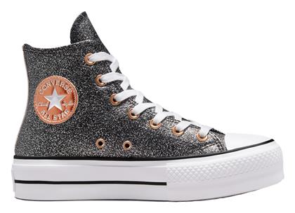 Converse Chuck Taylor All Star Lift Μποτάκια Μαύρα