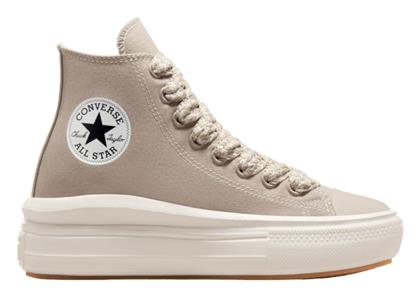 Converse Chuck Taylor All Star Move Γυναικεία Flatforms Sneakers Papyrus / Vintage White / Egret