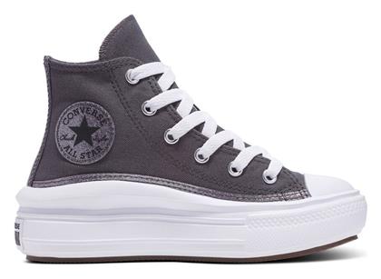 Converse Chuck Taylor All Star Παιδικά Sneakers High Γκρι