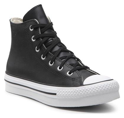 Converse Chuck Taylor All Star Παιδικά Sneakers High Μαύρα