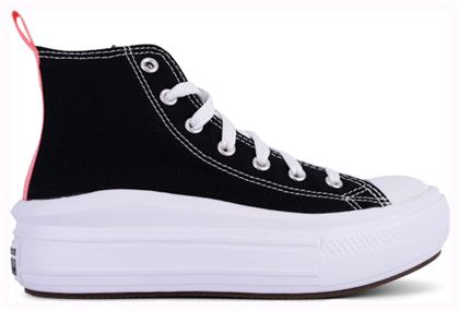 Converse Παιδικά Sneakers High Chuck Taylor All Star Move Black / Pink Salt / White