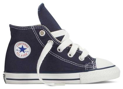 Converse Παιδικά Sneakers High Chuck Taylor High C Navy Μπλε