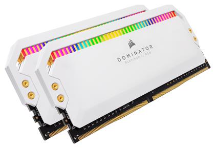 Corsair Dominator Platinum RGB 16GB DDR4 με 2 Modules (2x8GB)