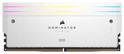 Corsair Dominator Titanium 64GB DDR5 RAM με 2 Modules (2x32GB) και Ταχύτητα 6600 για Desktop από το e-shop