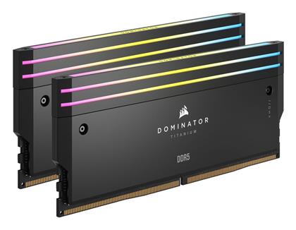 Corsair Dominator Titanium RGB 48GB DDR5 RAM με 2 Modules (2x24GB) και Ταχύτητα 7200 για Desktop από το e-shop