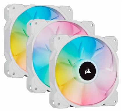 Corsair iCUE SP120 RGB Elite Performance Case Fan 3τμχ Λευκό από το Public