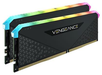 Corsair Vengeance RGB RS 64GB DDR4 RAM με 2 Modules (2x32GB) και Ταχύτητα 3200 για Desktop από το e-shop