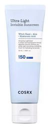 Cosrx Ultra-Light Invisible SPF50+ Αντηλιακή Κρέμα 50ml