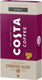 Costa Coffee Κάψουλες Espresso Signature Blend Συμβατές με Μηχανή Nespresso 10caps