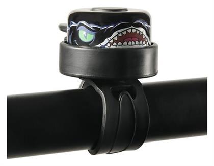 Crazy Safety Παιδικό Κουδούνι Ποδηλάτου Μαύρο