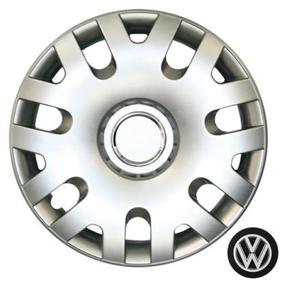 Croatia Cover Σετ Τάσια Αυτοκινήτου VW Polo 9n 4τμχ 14'' Ασημί