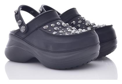 Crocs Bae Studded Γυναικεία Σαμπό Μαύρα