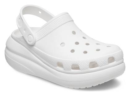 Crocs Classic Crush Ανατομικά Σαμπό Λευκά από το X-ray shoes