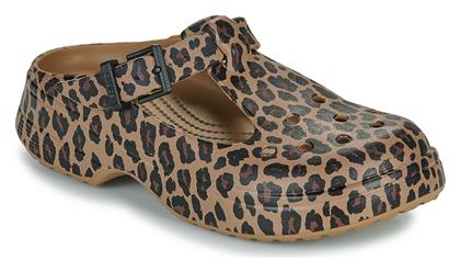 Crocs Classic Mary Jane Γυναικεία Σαμπό Καφέ