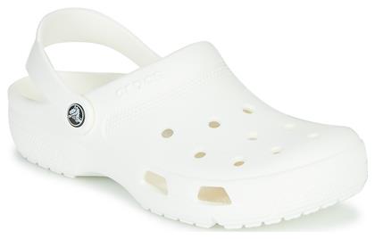 Crocs Coast Γυναικεία Σαμπό Λευκά