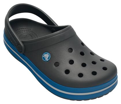 Crocs Crocband Ανατομικά Σαμπό Γκρι από το Epapoutsia