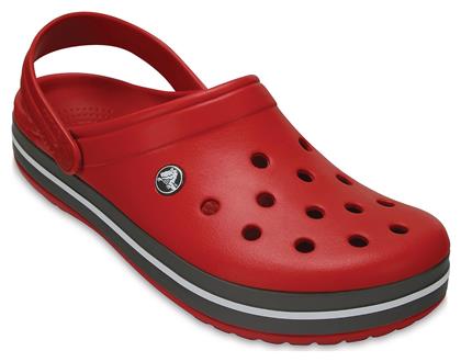 Crocs Crocband Ανατομικά Σαμπό Κόκκινα από το MybrandShoes