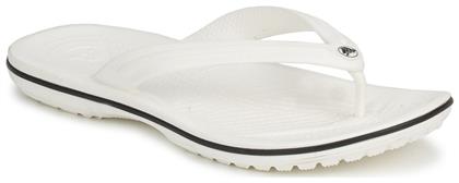 Crocs Crocband Flip Flops σε Λευκό Χρώμα