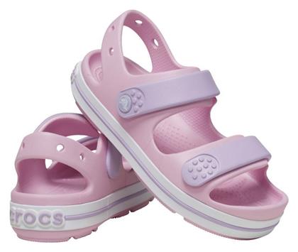 Crocs Crocband Παιδικά Παπουτσάκια Θαλάσσης Ροζ