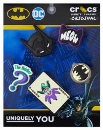 Crocs Jibbitz Charms 10011-809 Batman 5 Pack (πολύχρωμο)