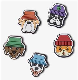 Crocs Jibbitz Dogs In Hats 5 Pack - Multicolor 10012-184 - Multi από το MybrandShoes